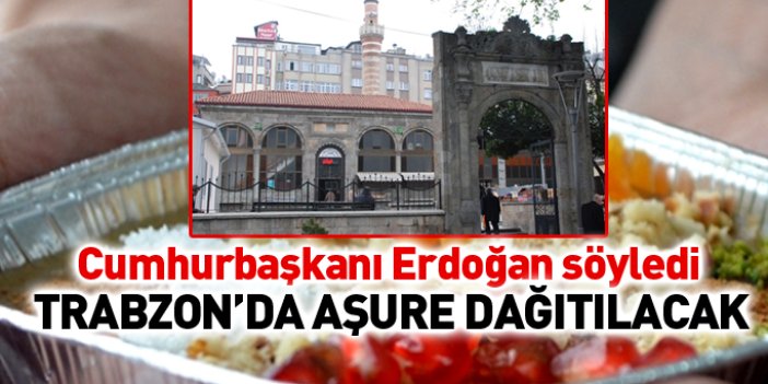 Trabzon'da yarın aşure dağıtılacak