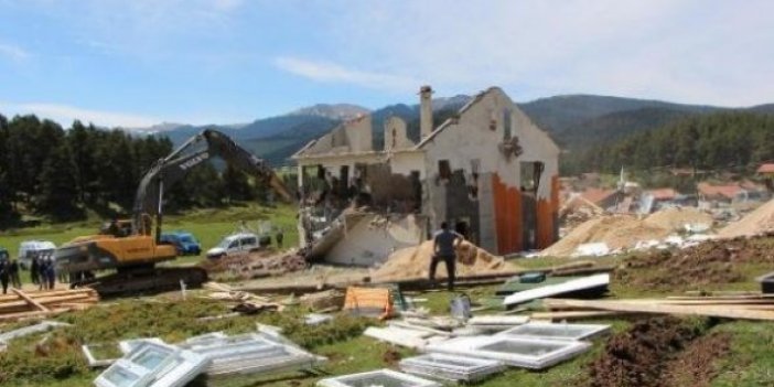 CHP’'den yayla evlerinin yıkımına tepki