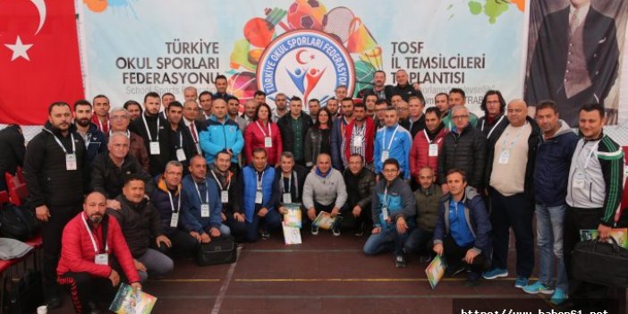 Trabzon, Okul sporları il temsilcilerini ağırladı
