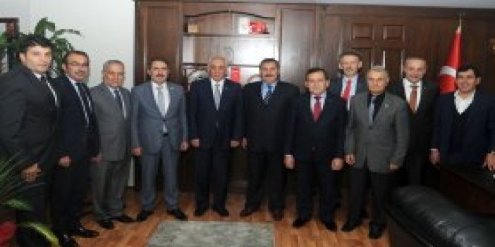 TTSO'dan Trabzon Emniyeti ve Komutanlığa ziyaret