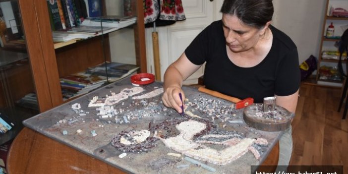 Trabzonlu kadınların mozaik ilgisi