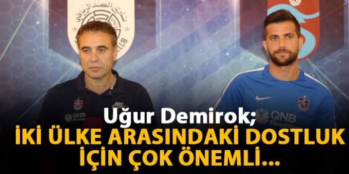 Demirok: “Türk futbolcusu için de Katar değişik bir kapı”