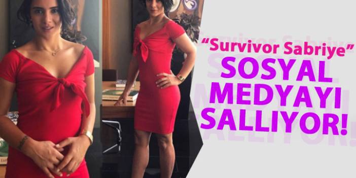 Survivor Sabriye sosyal medyayı sallıyor