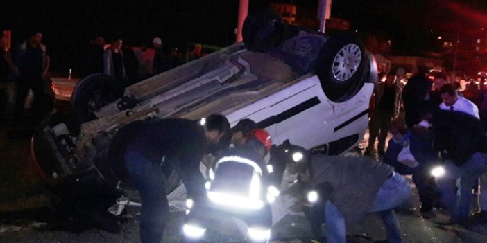 Rize'de kaza: 6 yaralı