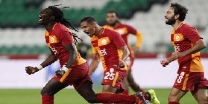 Galatasaray'ın Konyaspor maçı 11'i tarihe geçti