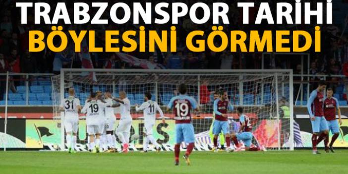 Trabzonspor tarihi böylesini görmedi