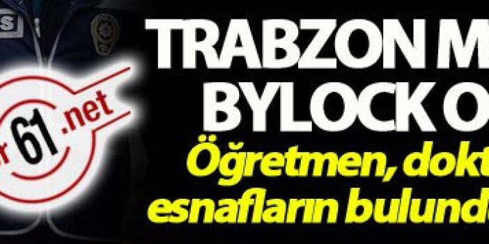 Trabzon merkezli 4 ilde Bylock operasyonu