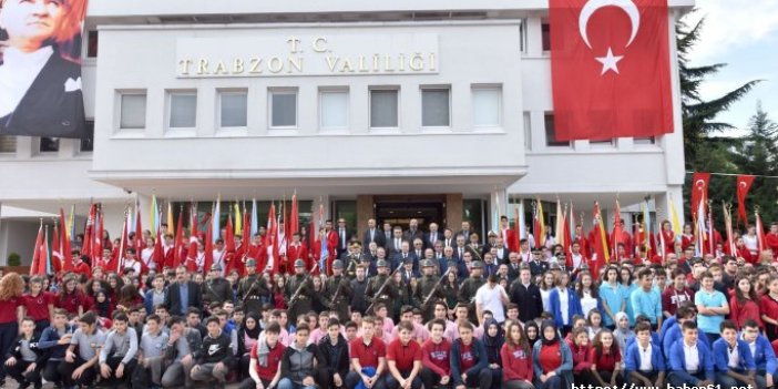 Trabzon'da 29 Ekim kutlamaları başladı