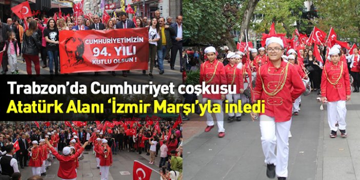 Trabzon CHP, Cumhuriyet Bayramı'nı kutladı