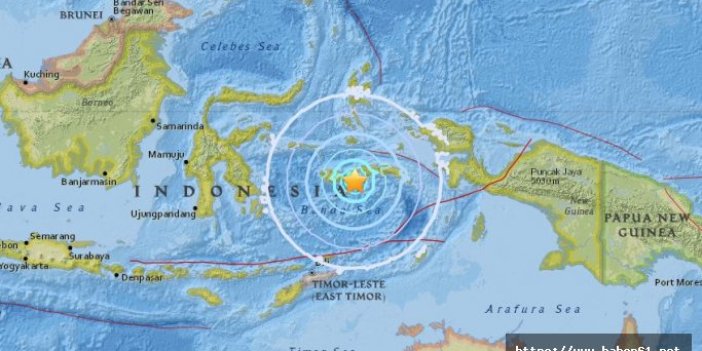 Endonezya'da 6.3 büyüklüğünde deprem