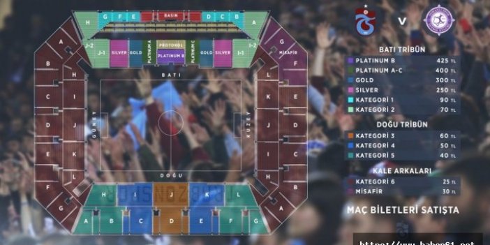 Trabzonspor, Osmanlıspor maçı biletlerini satışa çıkardı