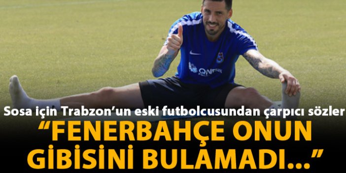 "Sosa Galatasaray Fenerbahçe ve Beşiktaş'ta da oynar!"