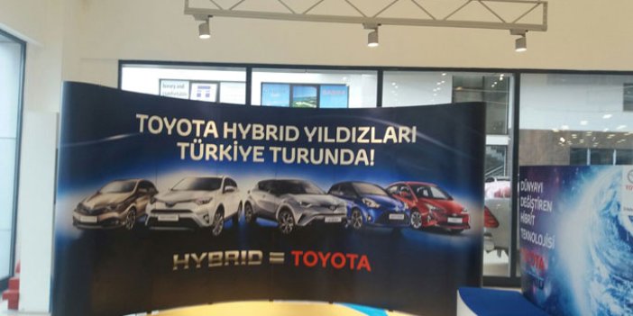 Toyota Hybrıd Yıldızları Trabzon’da