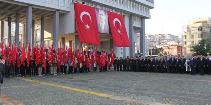 Giresun'da Atatürk anıldı