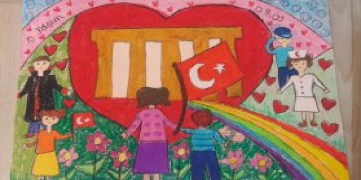 Trabzon'da Atatürk'ü en iyi anlatan çocuğa ödül