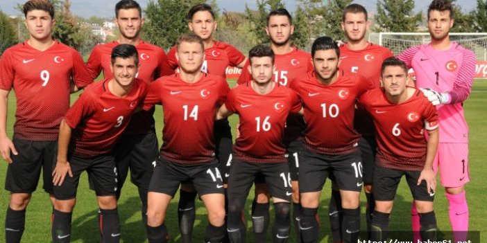 U19 Futbol Milli Takımı, Slovakya'ya 3 - 2 yenildi