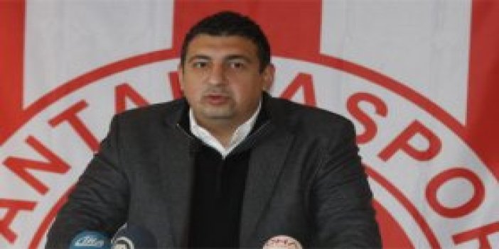 Antalyaspor Başkanı ağlayarak 'kongre' dedi