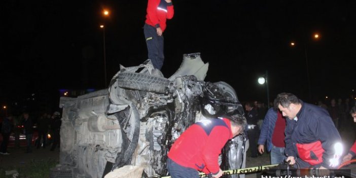 Cumhurbaşkanı Erdoğan’ın konvoyunda kaza: 4 yaralı