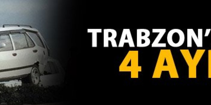 Trabzon'da aynı yolda 4 kaza birden!