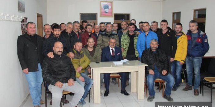 Başkan Sağıroğlu Fen İşleri personeli ile toplantı yaptı