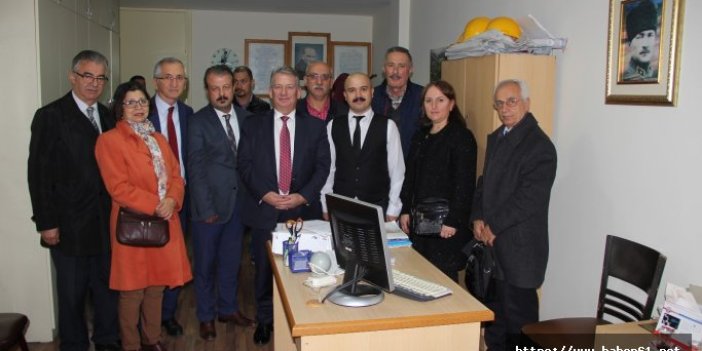 CHP Trabzon'dan öğretmenlere ziyaret
