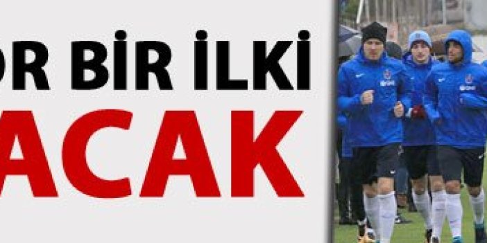 Trabzonspor bir ilki başaracak