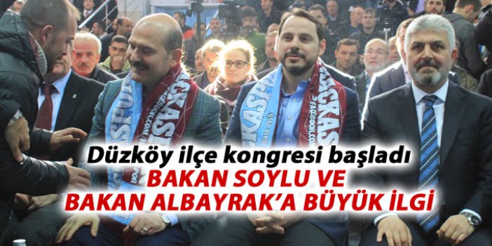 AK Parti Düzköy 6. olağan ilçe kongresi başladı