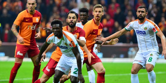 Galatasaray Alanya'yı devirdi