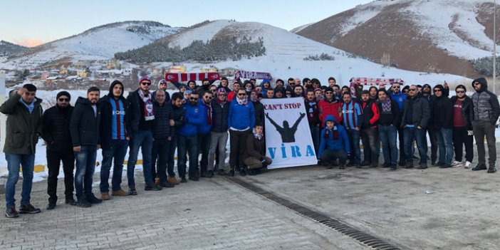 Trabzonspor taraftarları büyük tehlike atlattı