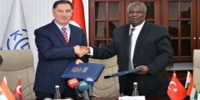 Türkiye ile Nijer arasına işbirliği mutabakatı imzalandı