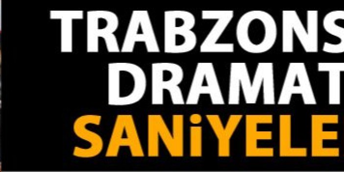 Trabzonspor'dan dramatik son