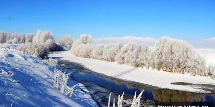 Doğu Anadolu'da Sibirya soğukları 