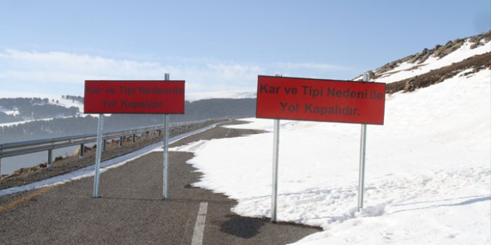 Doğu Karadeniz'i Doğu Anadolu'ya bağlayan yol 6 ay kapatıldı