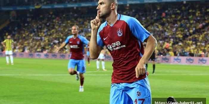 Burak Yılmaz "Tek isteğim Trabzonspor'da..."
