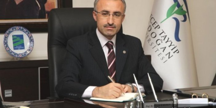 Recep Tayyip Erdoğan Üniversitesi rektörü KYK başkanı oldu