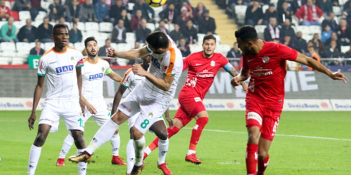 Antalyaspor Alanyaspor'u geçti