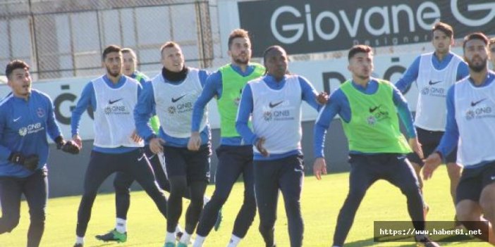 Trabzonspor'un Konyaspor 11'i şekillendi