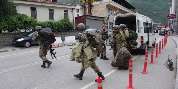 Trabzon'da 5 teröristin öldürüldüğü iddia edildi