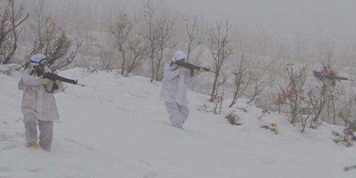 PKK'nın kış sığınak ve barınaklarına operasyon