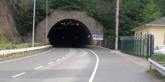 Trabzon'daki o tünele dikkat: Karayolları uyardı