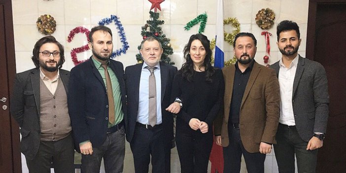 Giresun Üniversitesi'nden Trabzon'da Rus Başkonsolosluğu'nu ziyaret