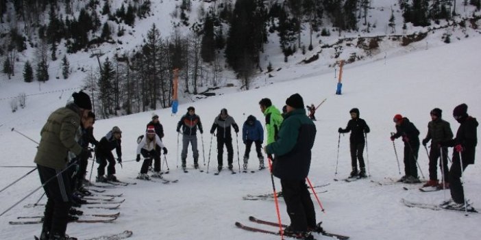 Artvin'de kayak sezonu açıldı