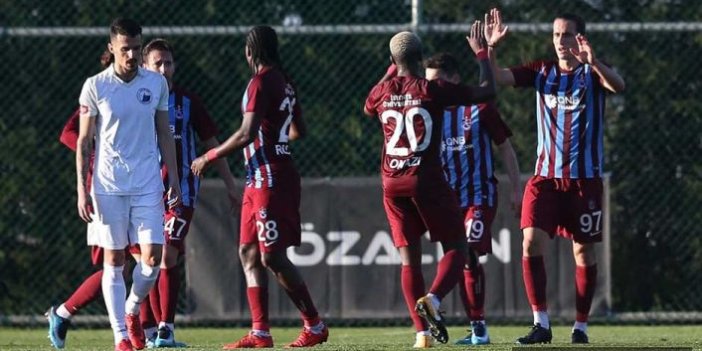 Trabzonspor Luftetari'yi yendi - Maçın golleri