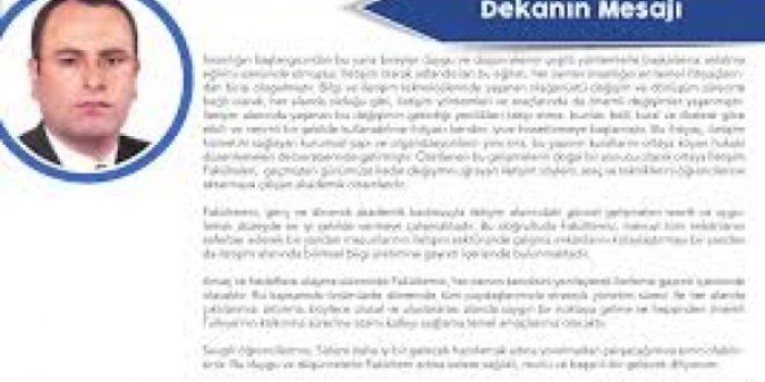 KTÜ İletişim Fakültesi Dekanı Akyazı'dan gazetecilere 10 Ocak mesajı