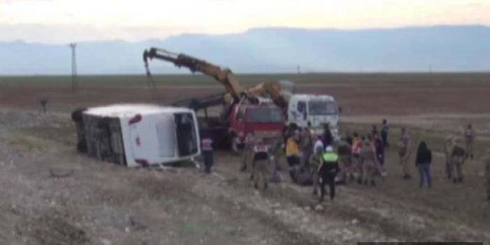 Silopi yakınlarında kaza 9 ölü 28 yaralı