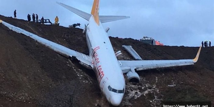 Trabzon’da kaza yapan uçaktaki yolcudan ilk ifade