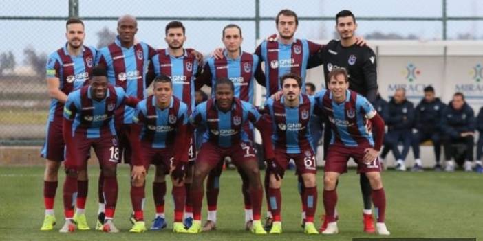 Trabzonsporlu futbolcuların kamp performansı