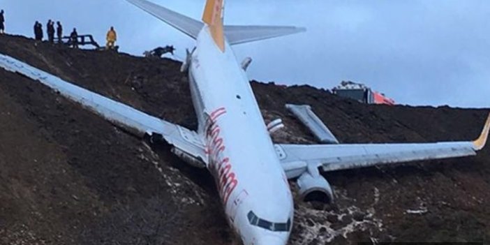 Trabzon’da pistten çıkan uçağın durumunu uzmanlar yorumladı 