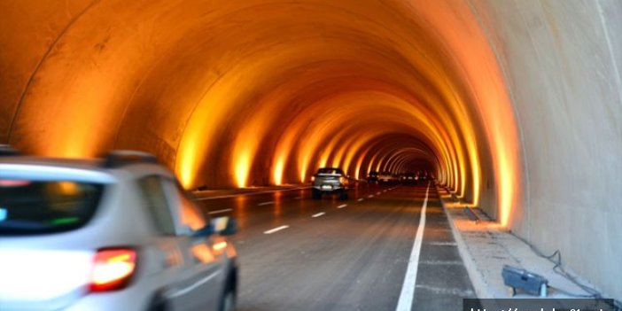 Trabzon'da sürücülere uyarı: Akyazı tüneline dikkat
