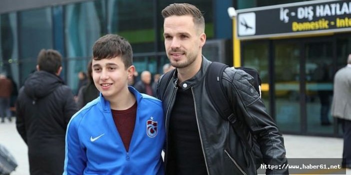 Trabzonspor'un yeni transferi Filip Novak Türkiye'de